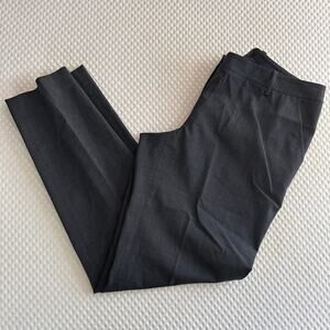 Lafayette 148 Wool Trousers 6 Gray Stretch Academia Capsule Pants Career